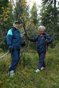 Gerd Aarsby og Solveig Aarsby deltok på turen i 2005.