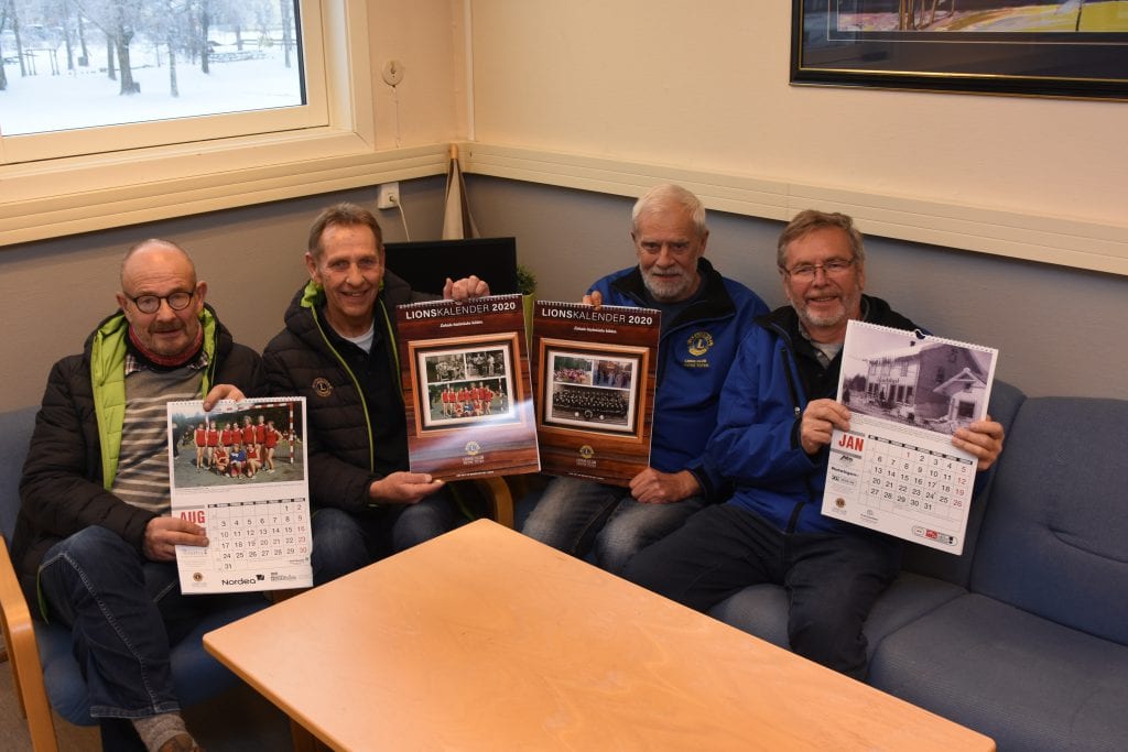 De to Lions-klubbene på Toten er klare for en ny kalenderaksjon. Siden oppstarten i 1997 har Lions Club Østre Toten og Lions Club Vestre Toten hatt et samlet overskudd på rundt sju millioner kroner.