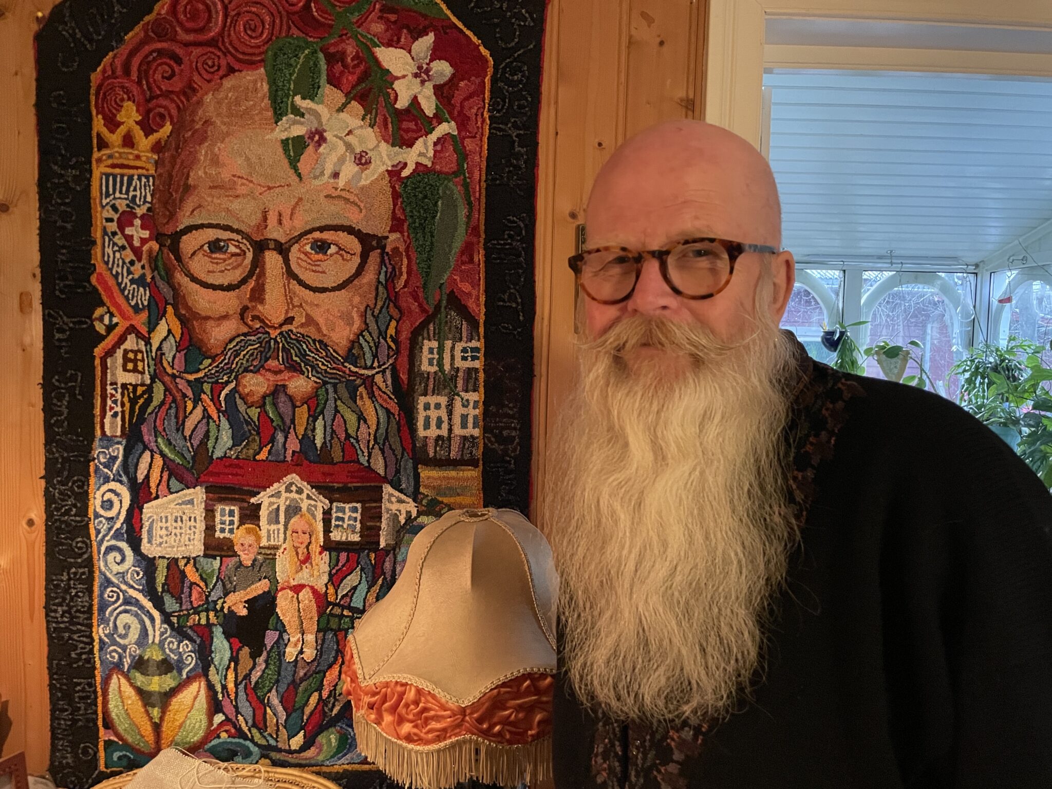 Håkon Grøn Hensvold har valgt en svært uvanlig uttrykksform. (Foto: Mina B. Sveen)