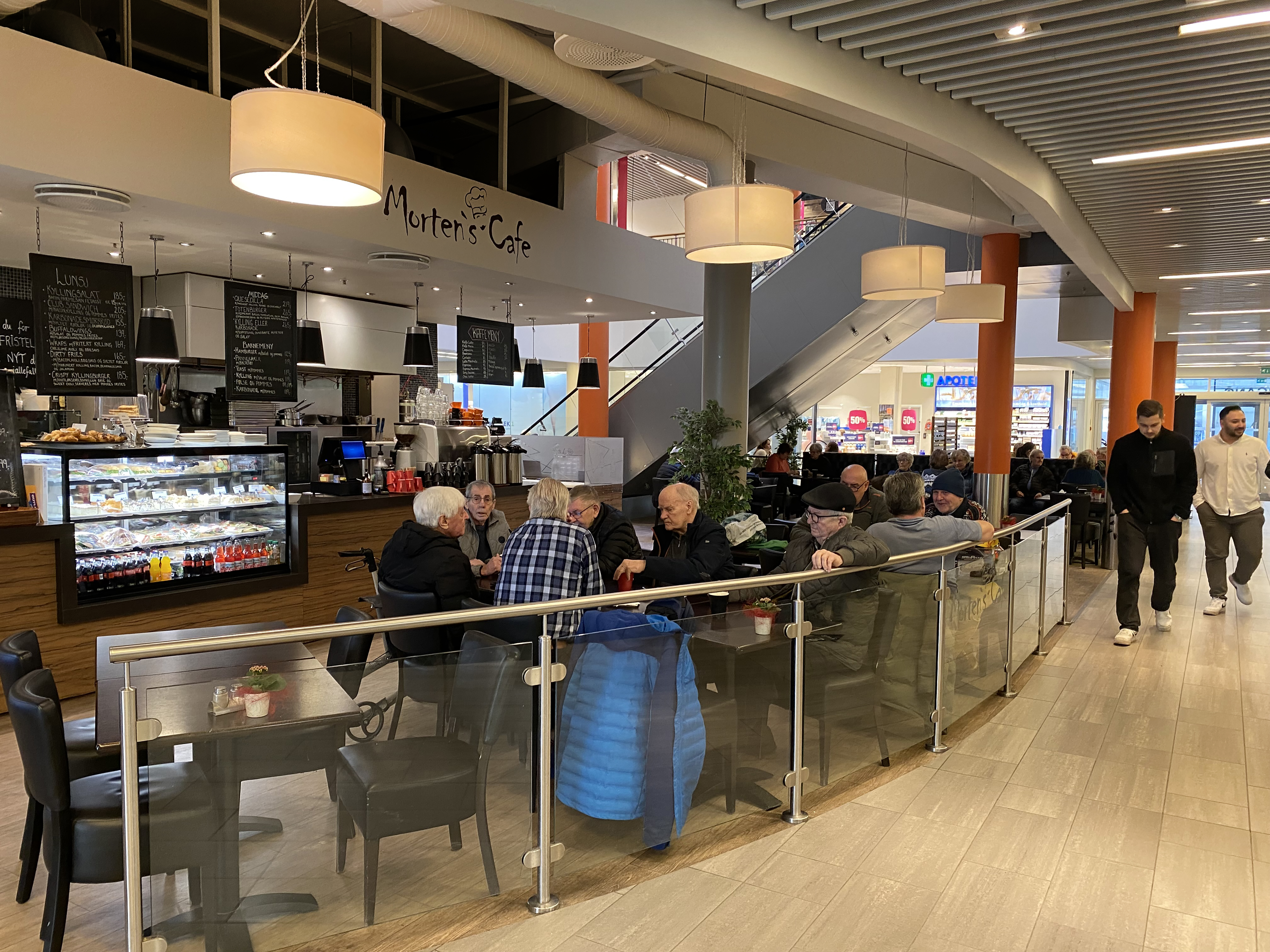 Mortens cafe Raufoss Borglund