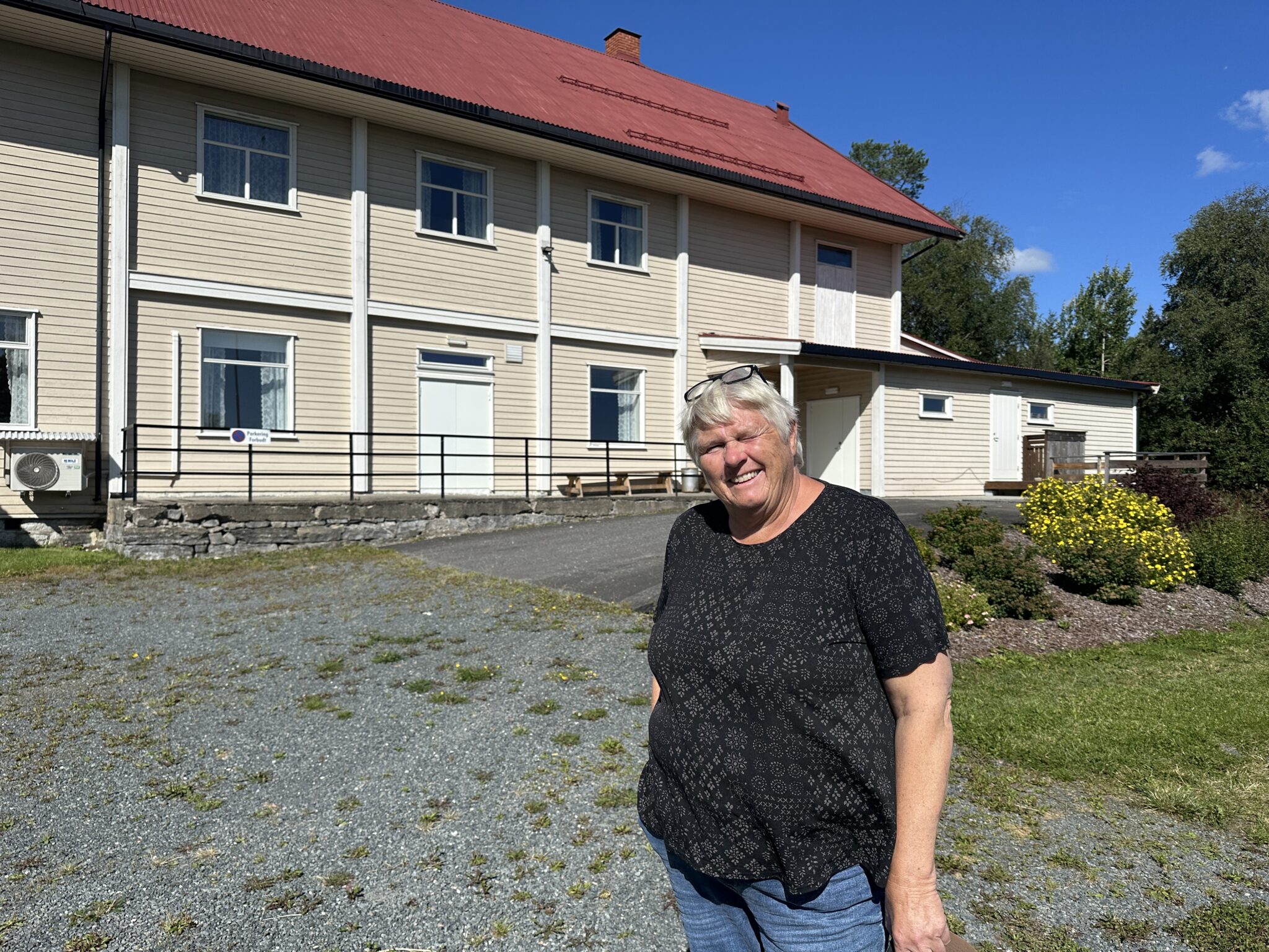 Berit Hagen i Bøverbru Vel ved Håkonshall.
